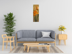 Danhui Nai Parrot Tulips On Gold I