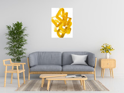 Lora Gold Gestural Brush 1