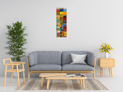Michelle Calkins Color Panels With Water Waves